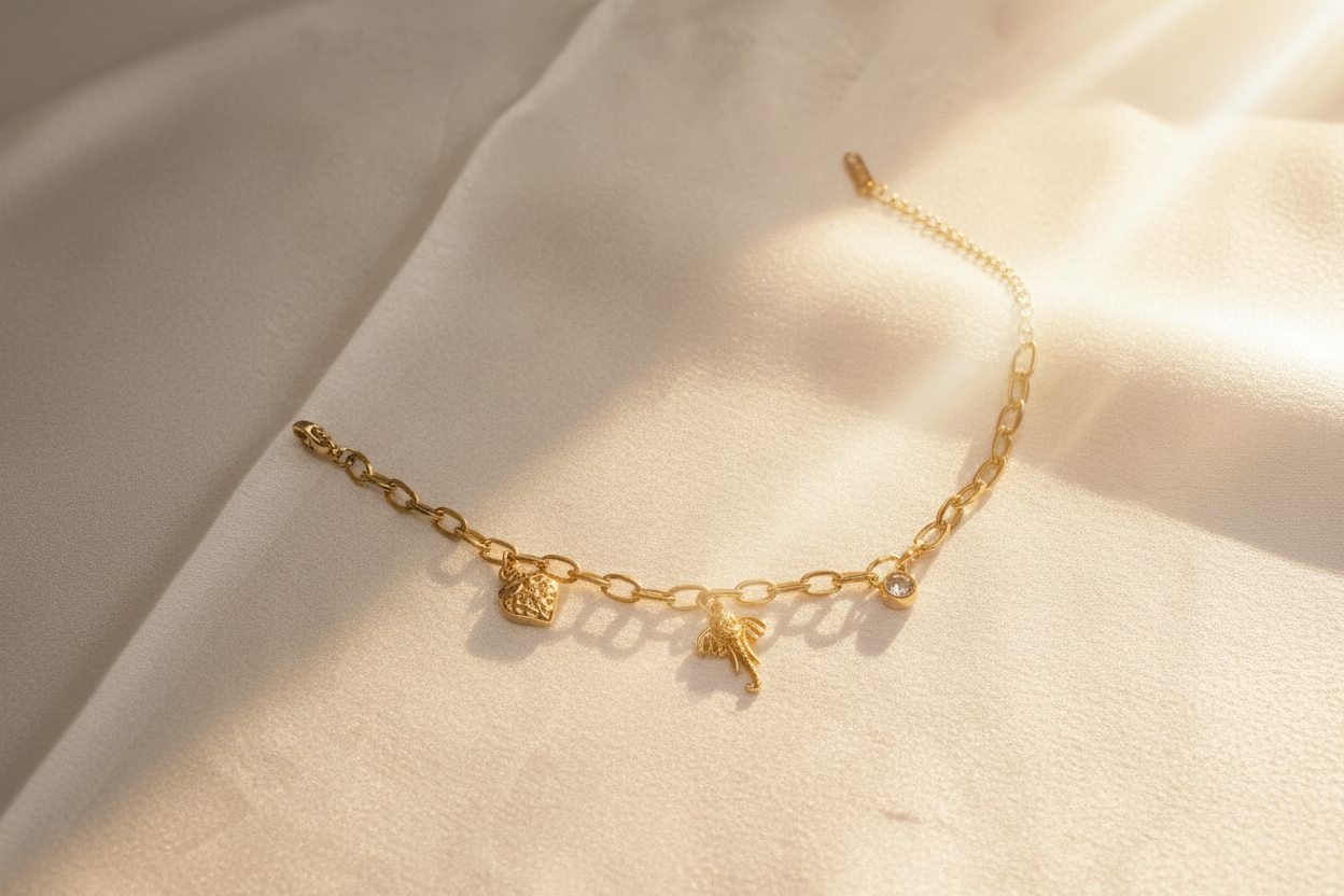 Elephant Charm Bracelet