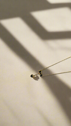 Tiny heartbeat necklace