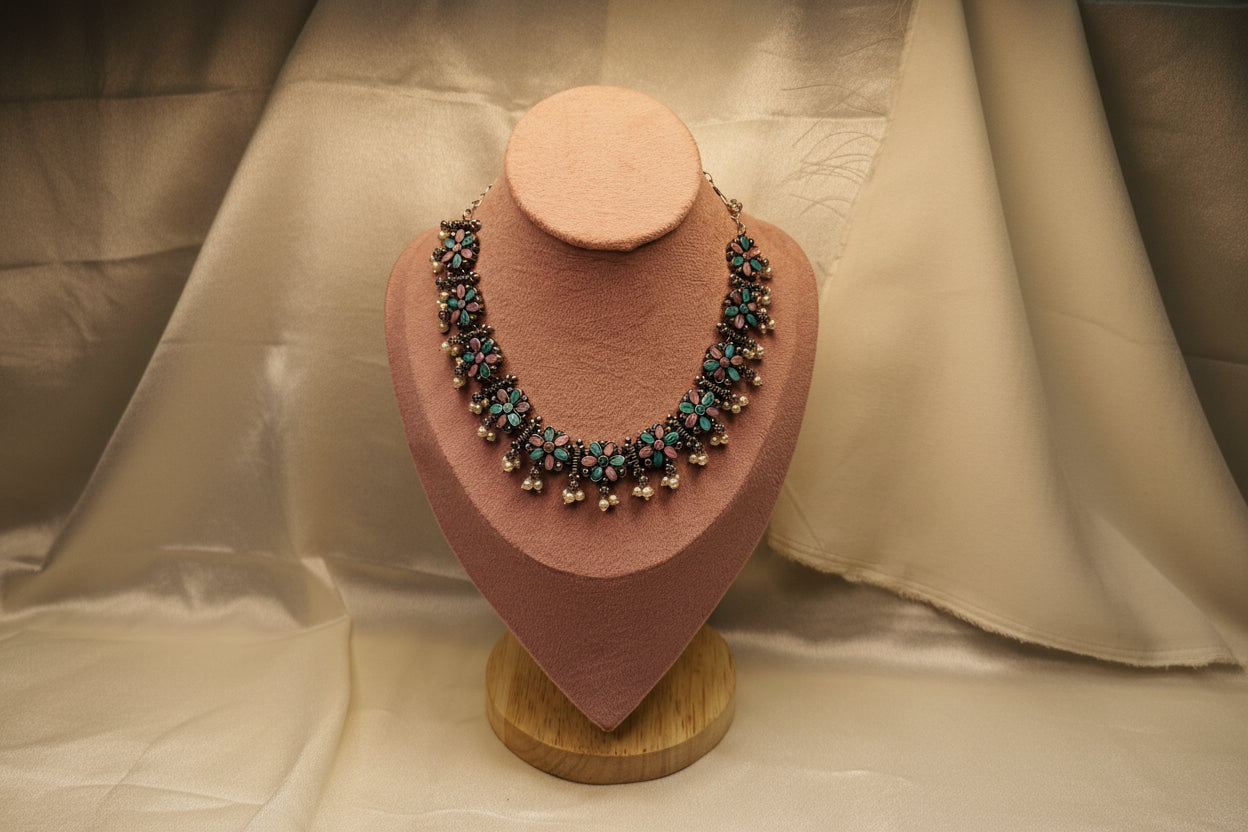 Noor Garden Statement Necklace