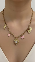 Blush Charm Necklace