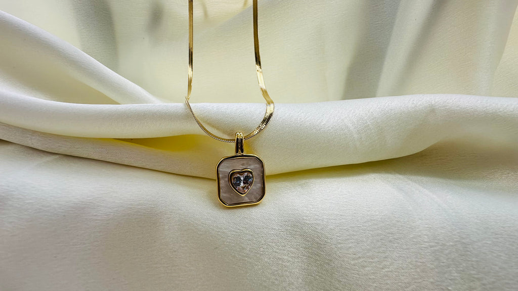 Gold Snake Chain Pendant