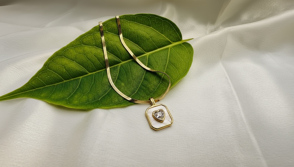 Gold Snake Chain Pendant