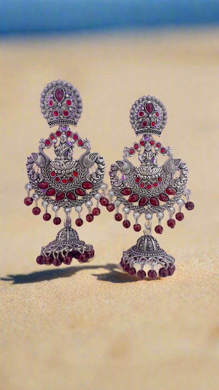 Temple Statement Jhumka