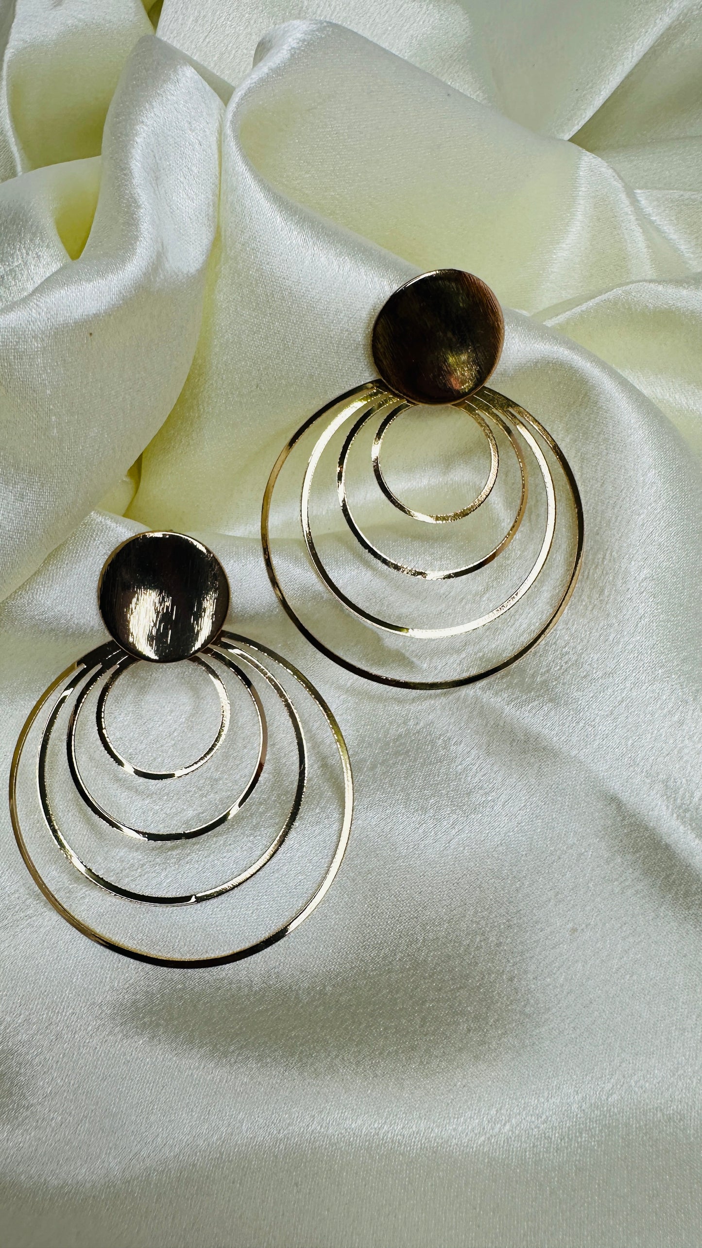 Golden Orbit Earrings