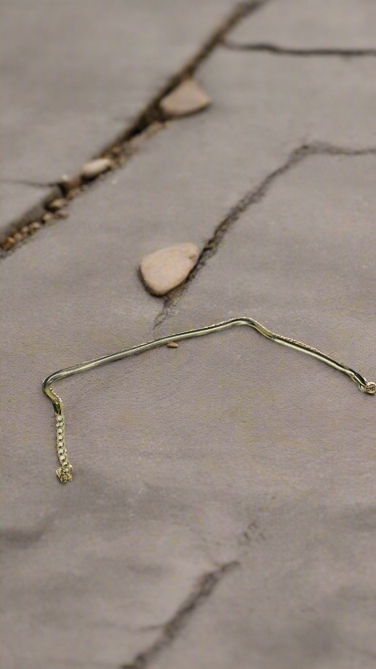 Luxe Silk Chain Anklet