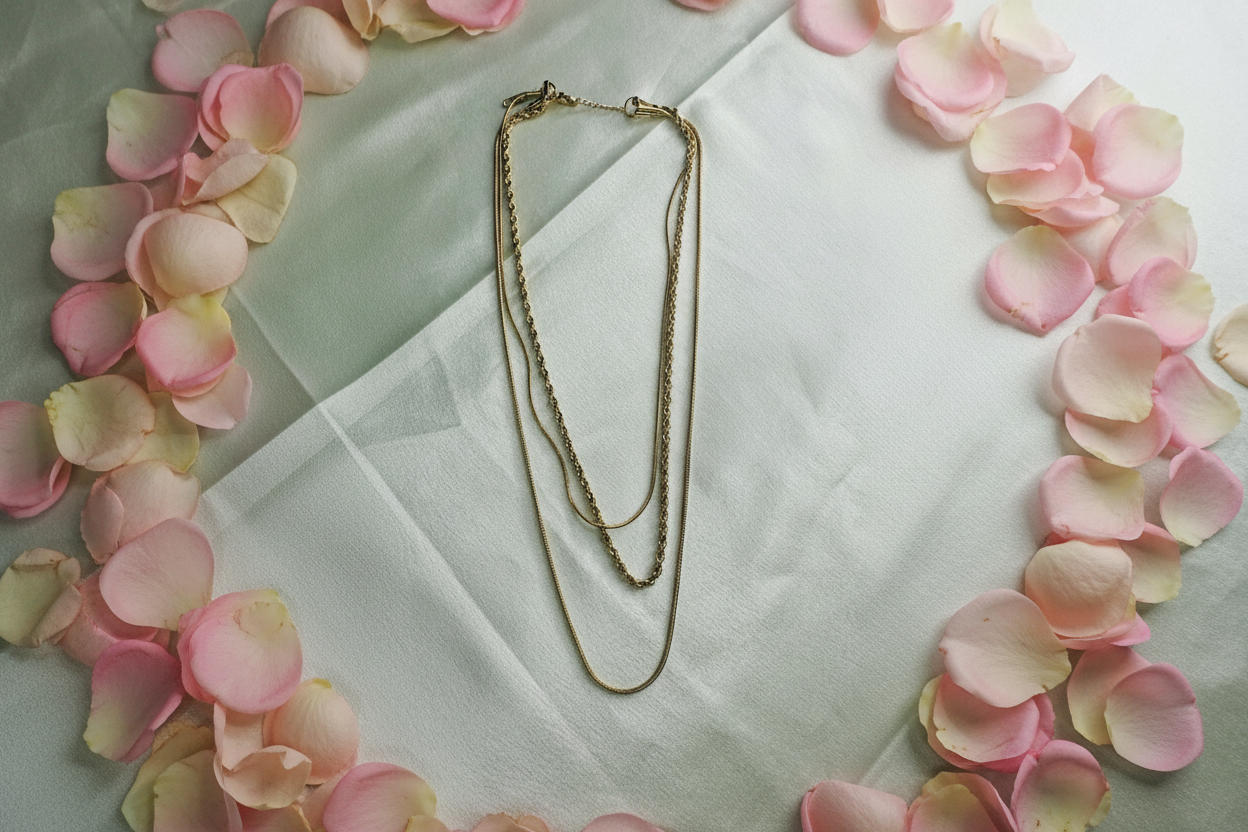 Harmony 3-Layer Chain Necklace