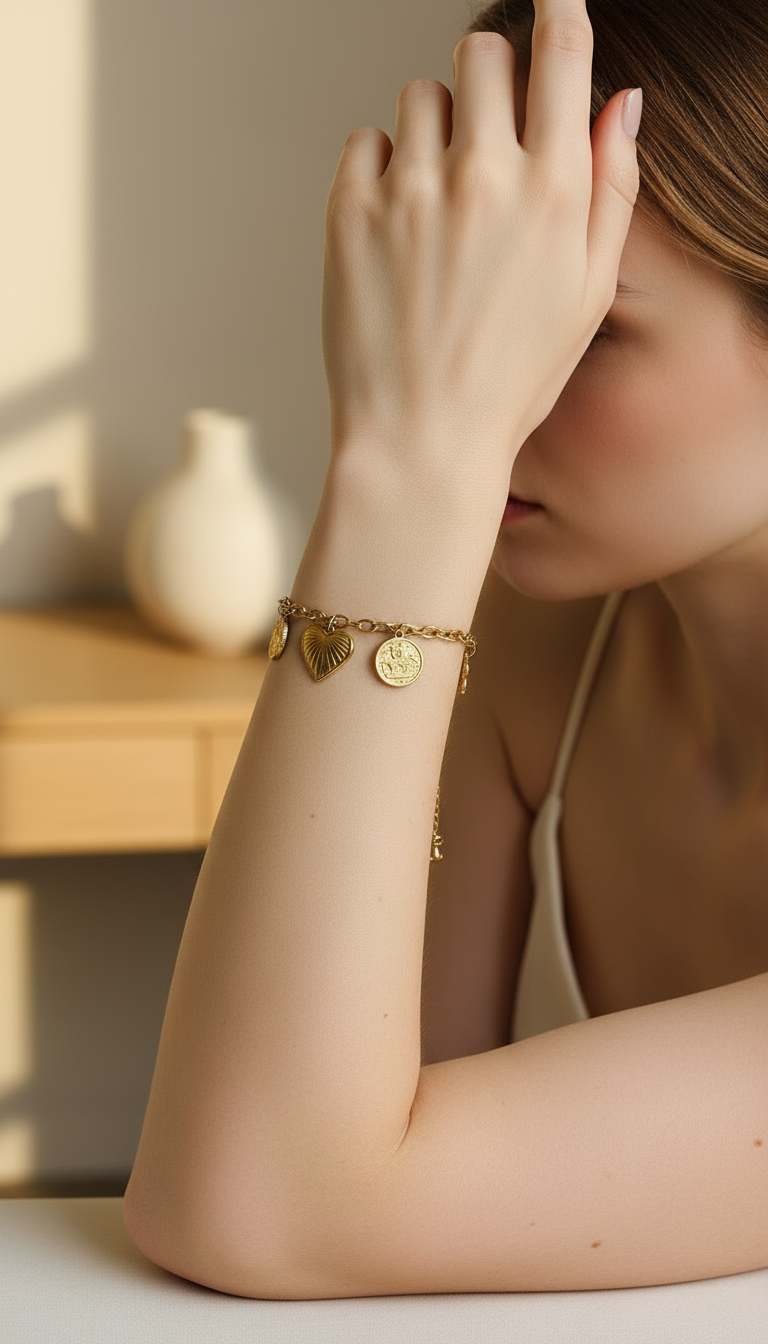 Golden Heritage Charm Bracelet
