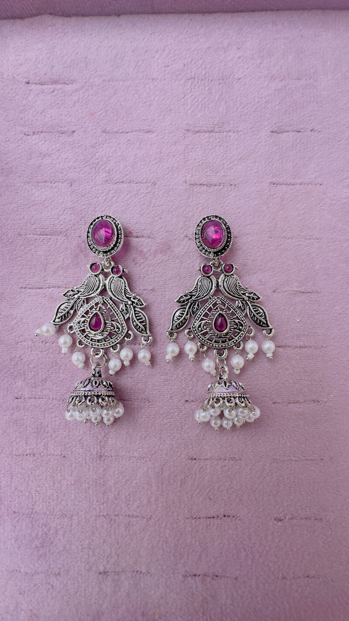 Blossom Jhumka Earrings”