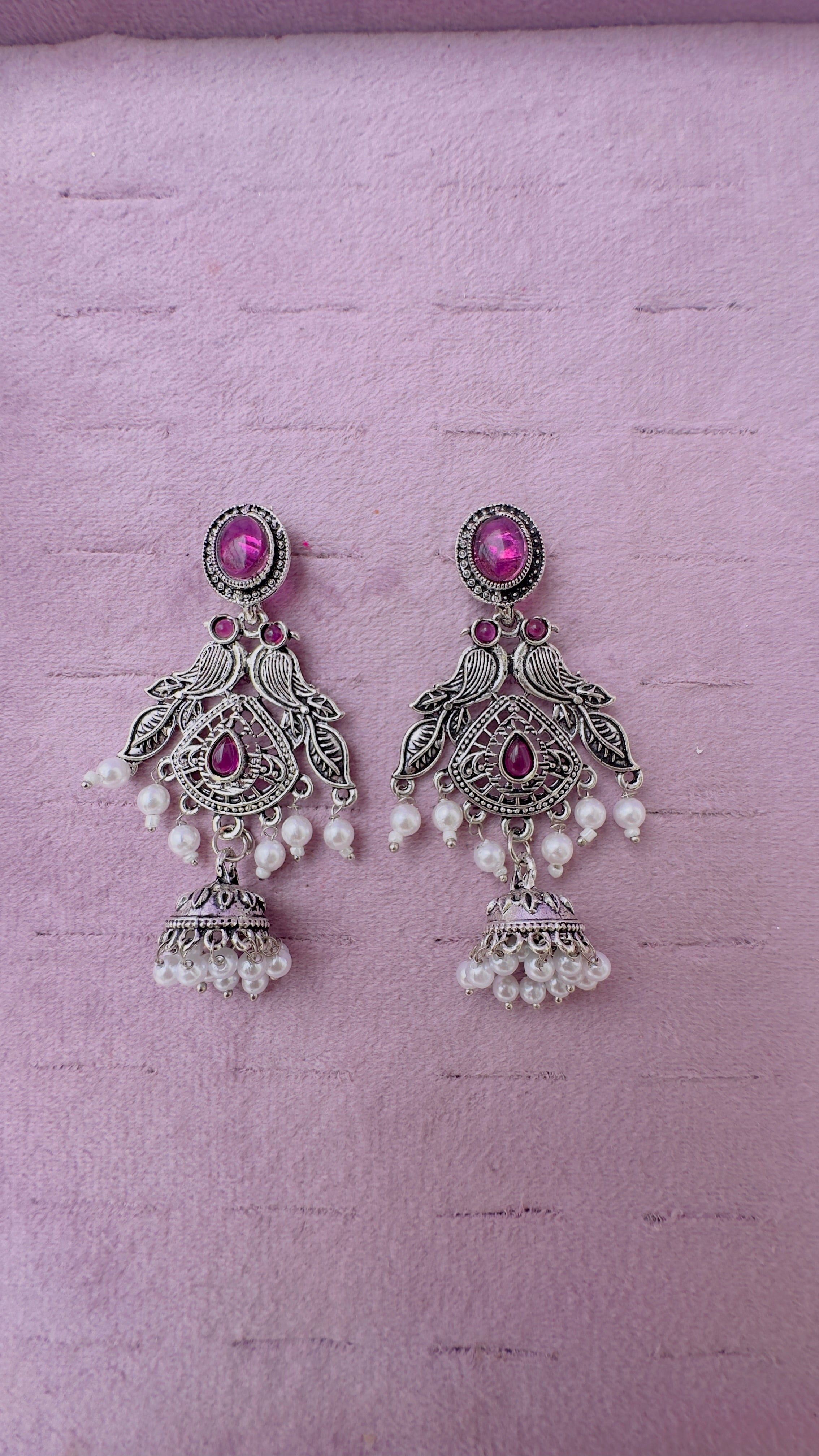 Blossom Jhumka Earrings”