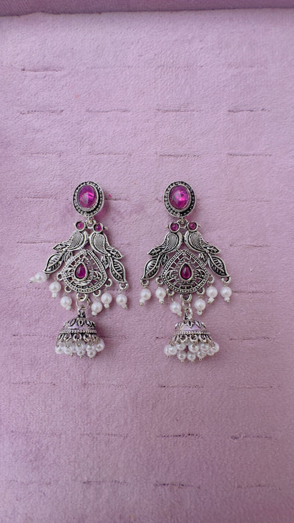 Blossom Jhumka Earrings”