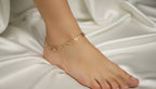 Golden Orbit Anklet