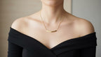 Golden Bar  Necklace