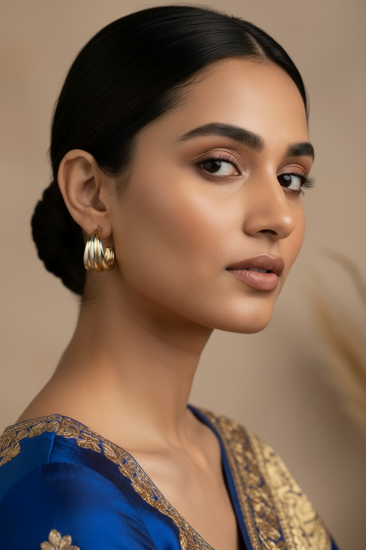 Golden Muse Hoops