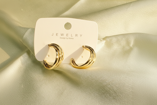Golden Muse Hoops