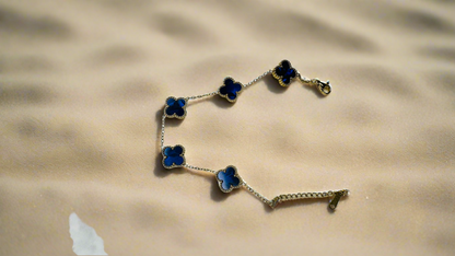 Azure Clover Bracelet