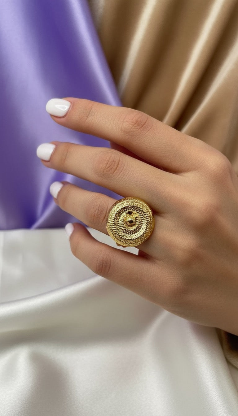 Golden Radiance Ring