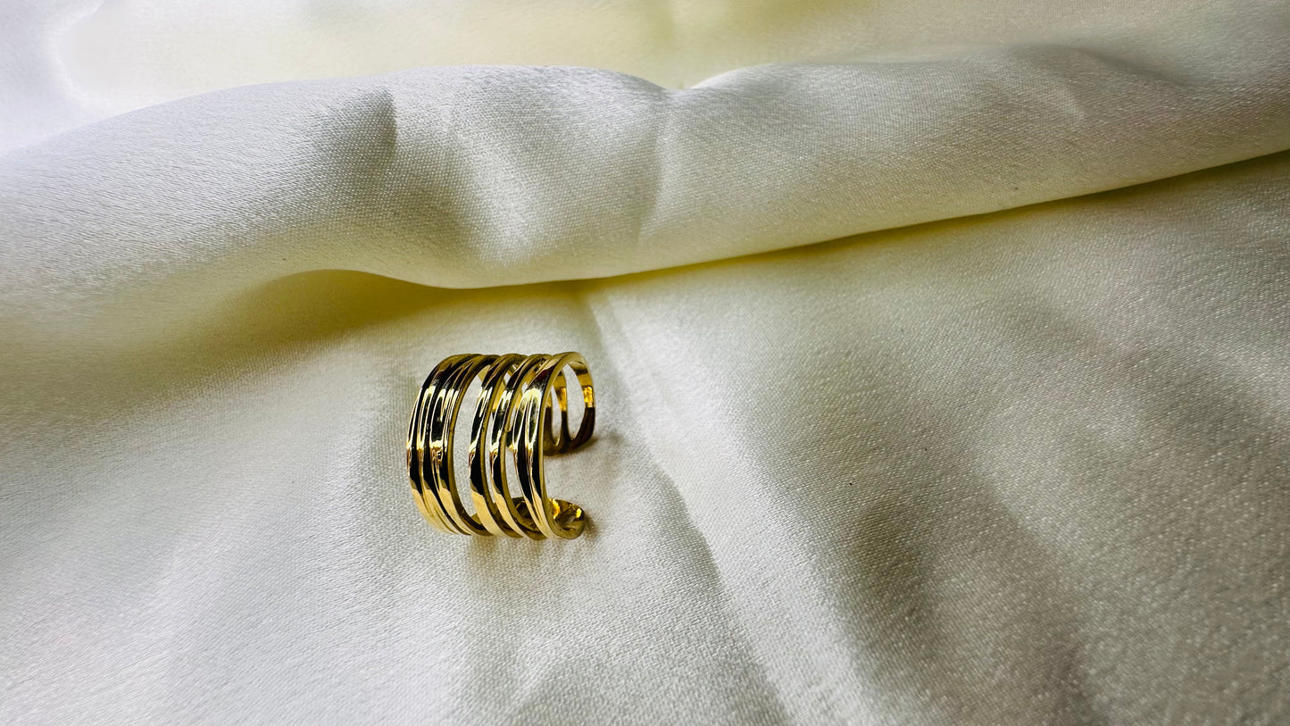 Spiral Statement Ring