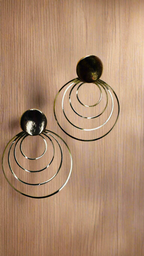 Golden Orbit Earrings