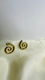 Spiral Stud Earrings
