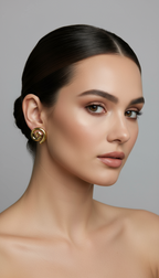 Spiral Stud Earrings