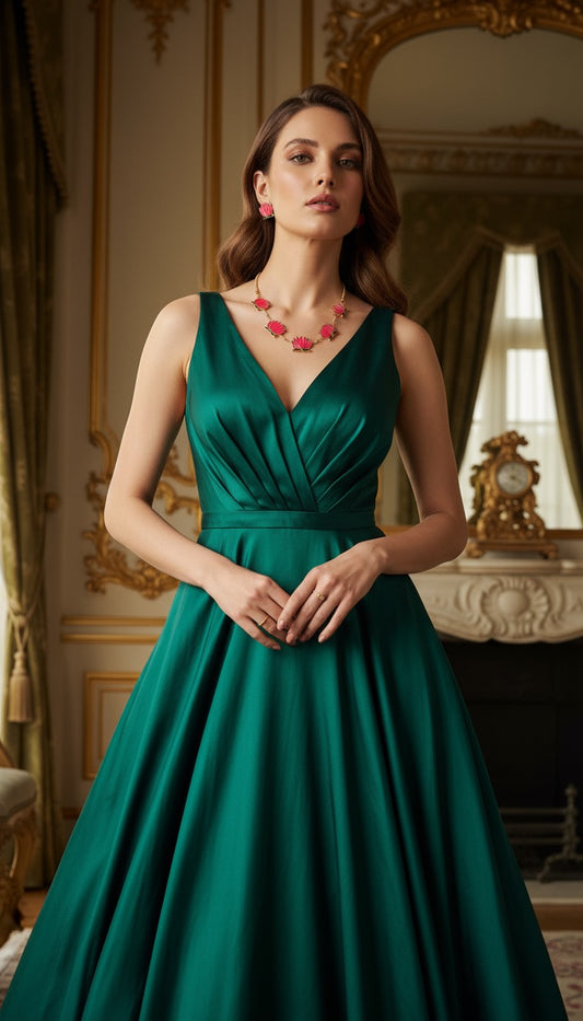 Radiant Pink Lotus Charm Set