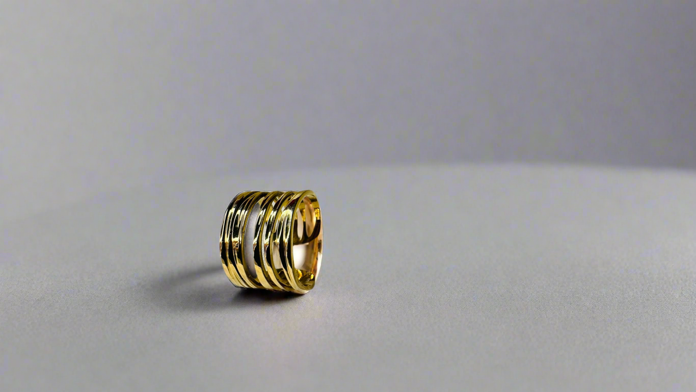 Spiral Statement Ring