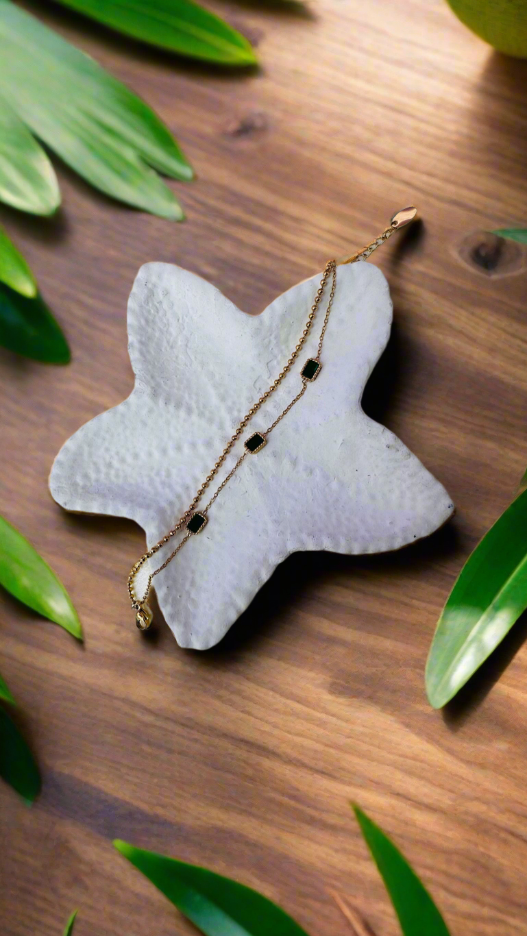 Emerald Elegance Bracelet