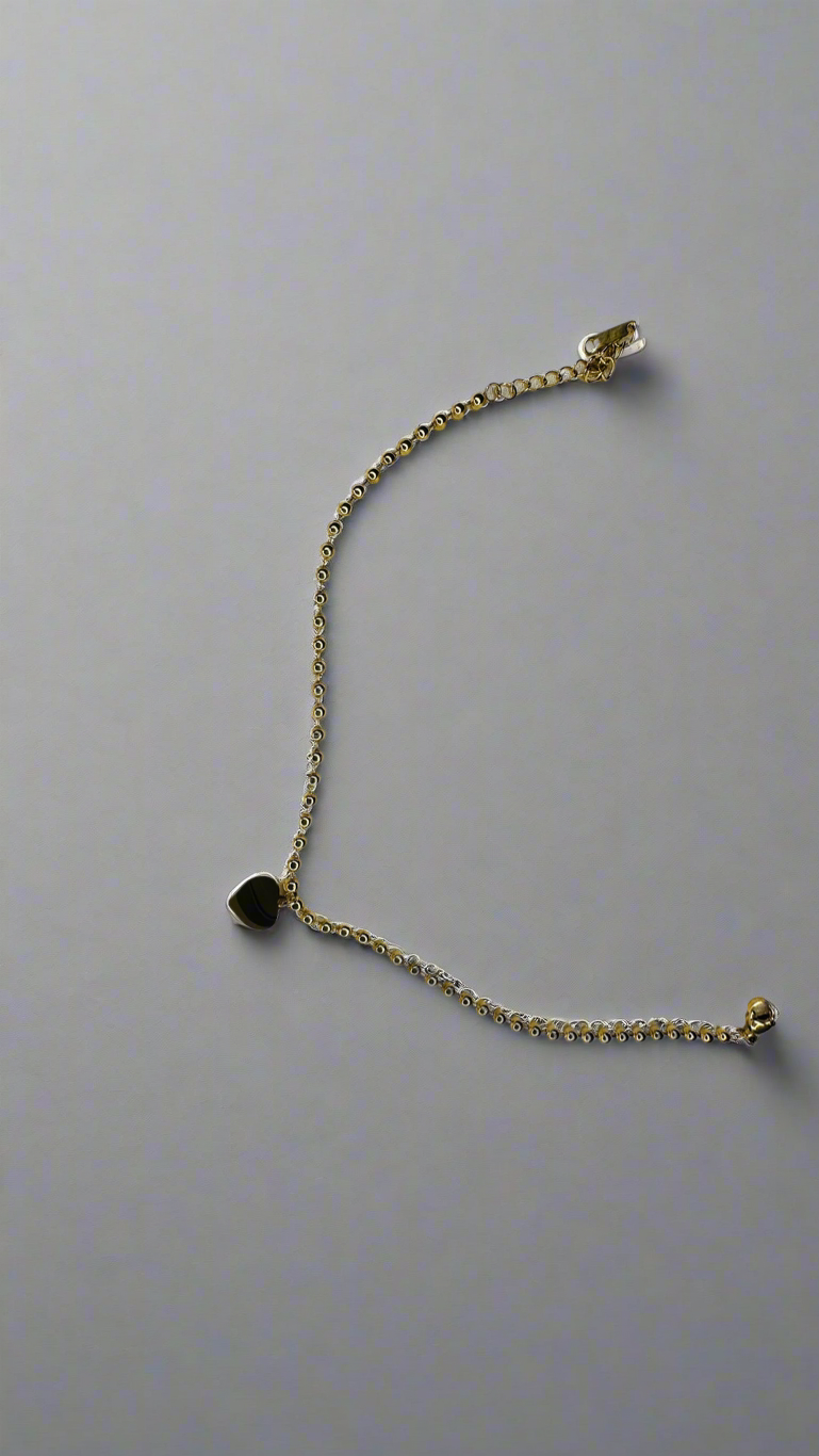 Heart Charm Anklet