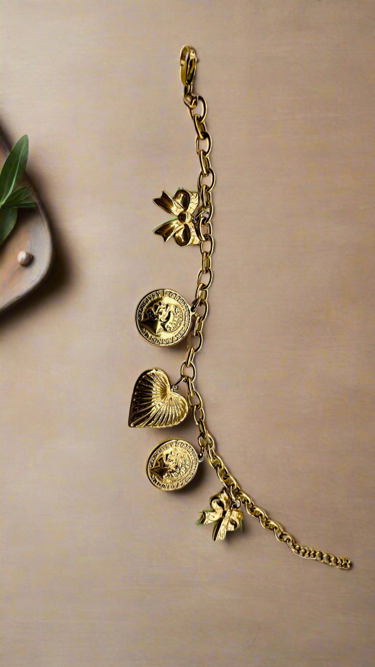 Golden Heritage Charm Bracelet