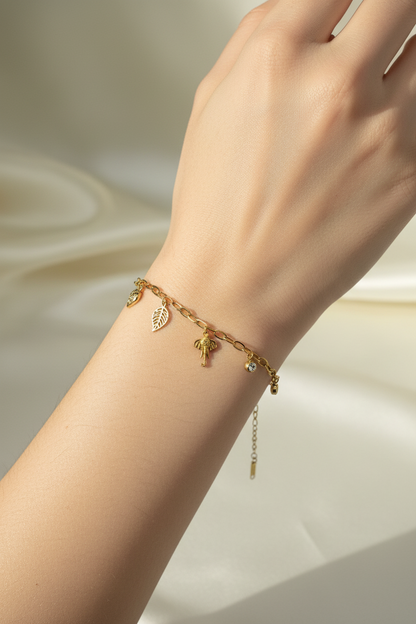 Elephant Charm Bracelet
