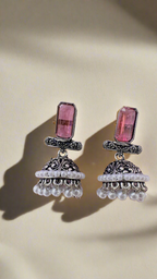 Blossom Pink Jhumka