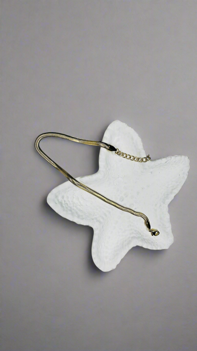 Luxe Silk Chain Anklet