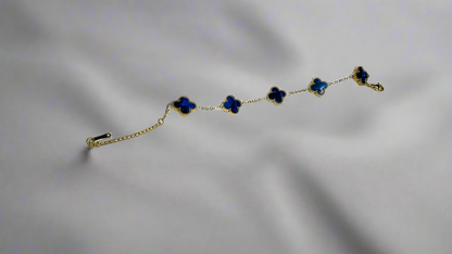 Azure Clover Bracelet