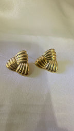 Golden Elegance Studs