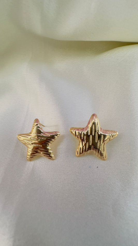 Golden Starburst Stud