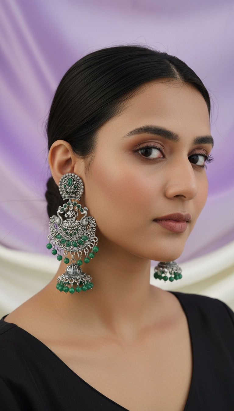 Antique Temple Jhumkas