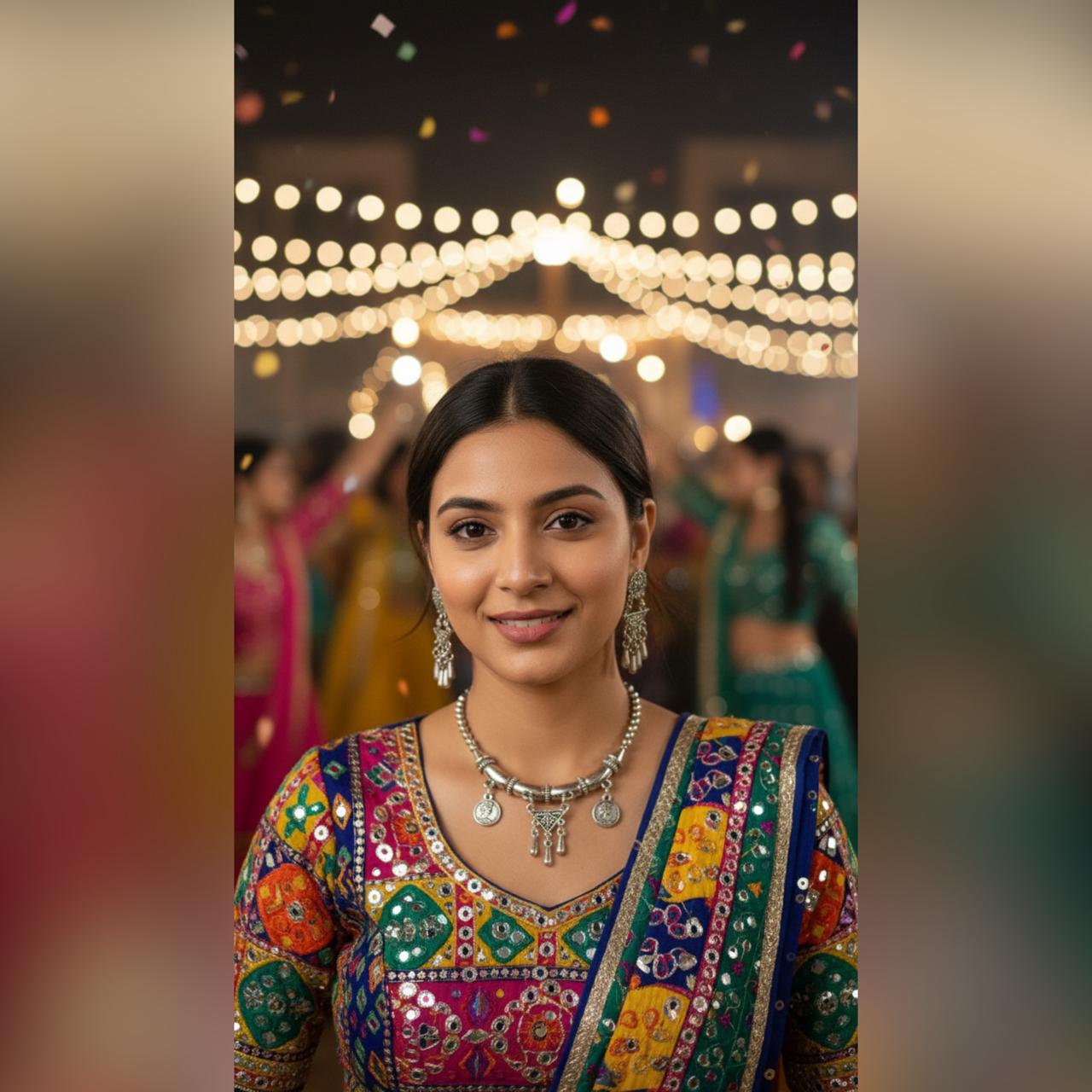 Silver-Plated Coin Necklace